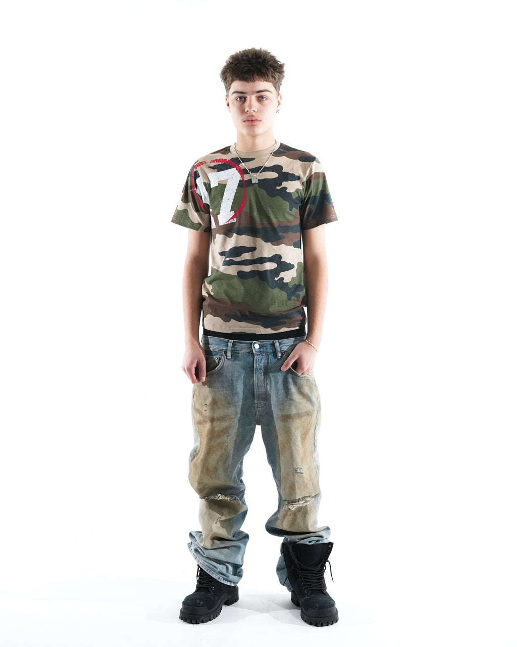 MIL-TEC CAMO STAMP TSHIRT