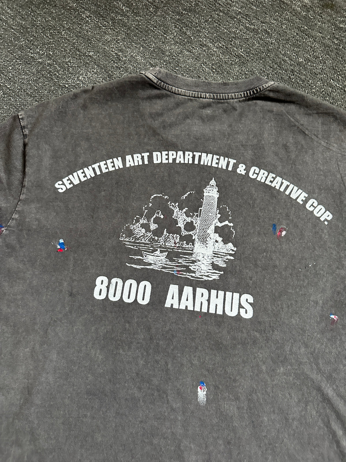 ART DEPT PAINT SPLATTER TEE