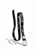 TEMPLAR CROSS LEATHER BELT