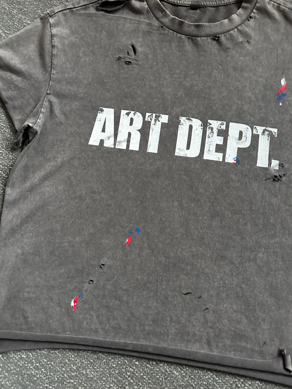 ART DEPT PAINT SPLATTER TEE