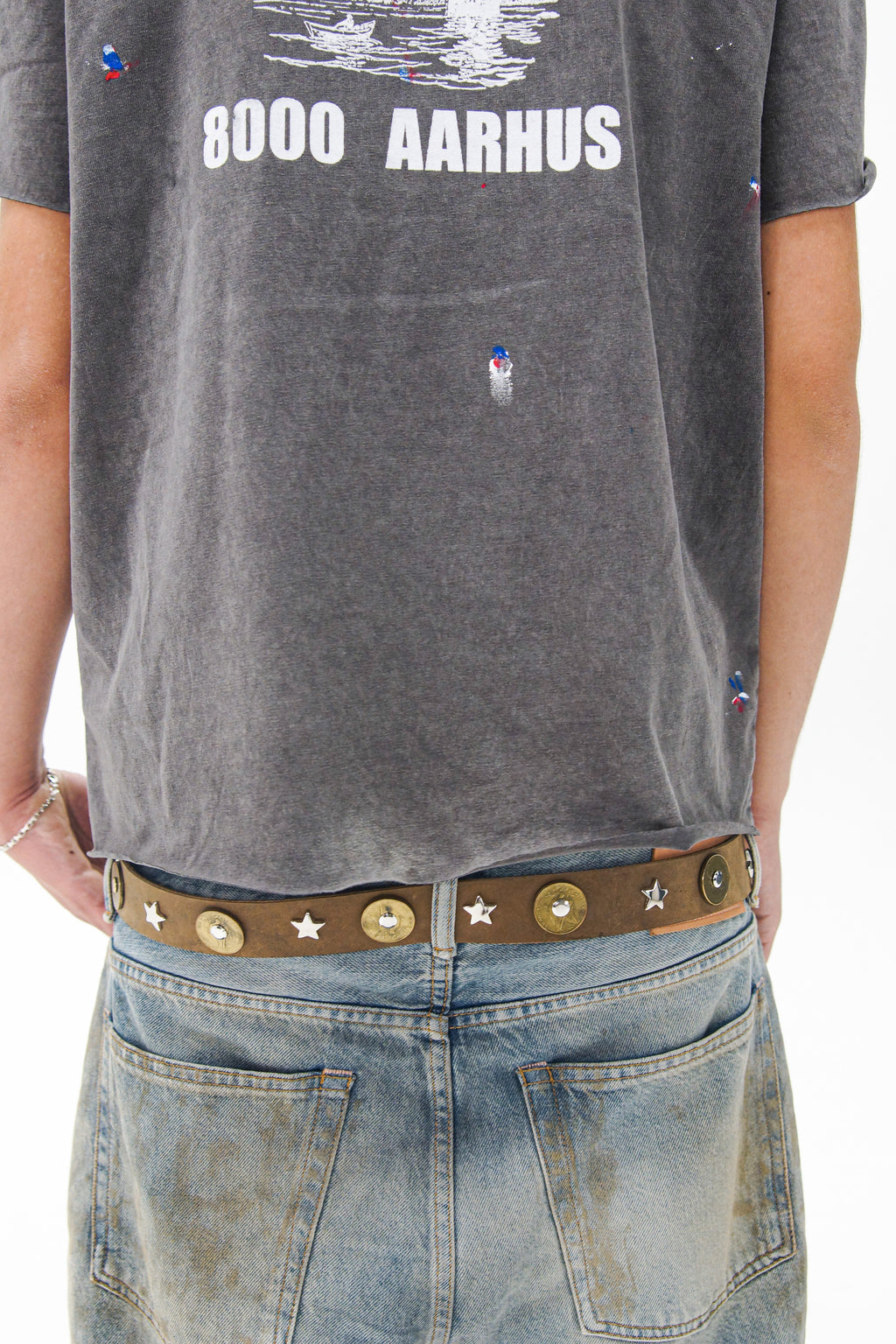"ODIASE" LEATHER BELT