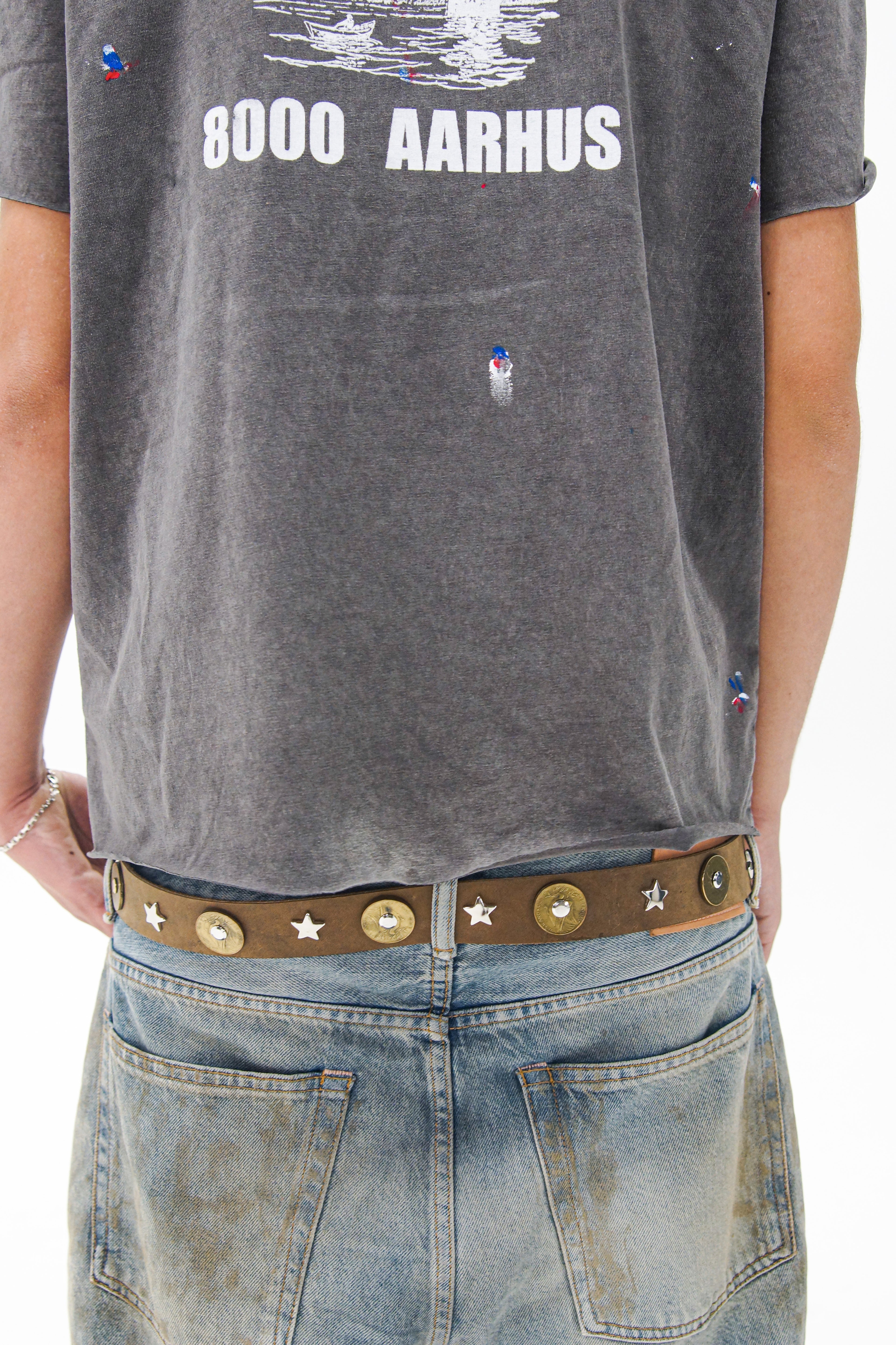 "ODIASE" LEATHER BELT