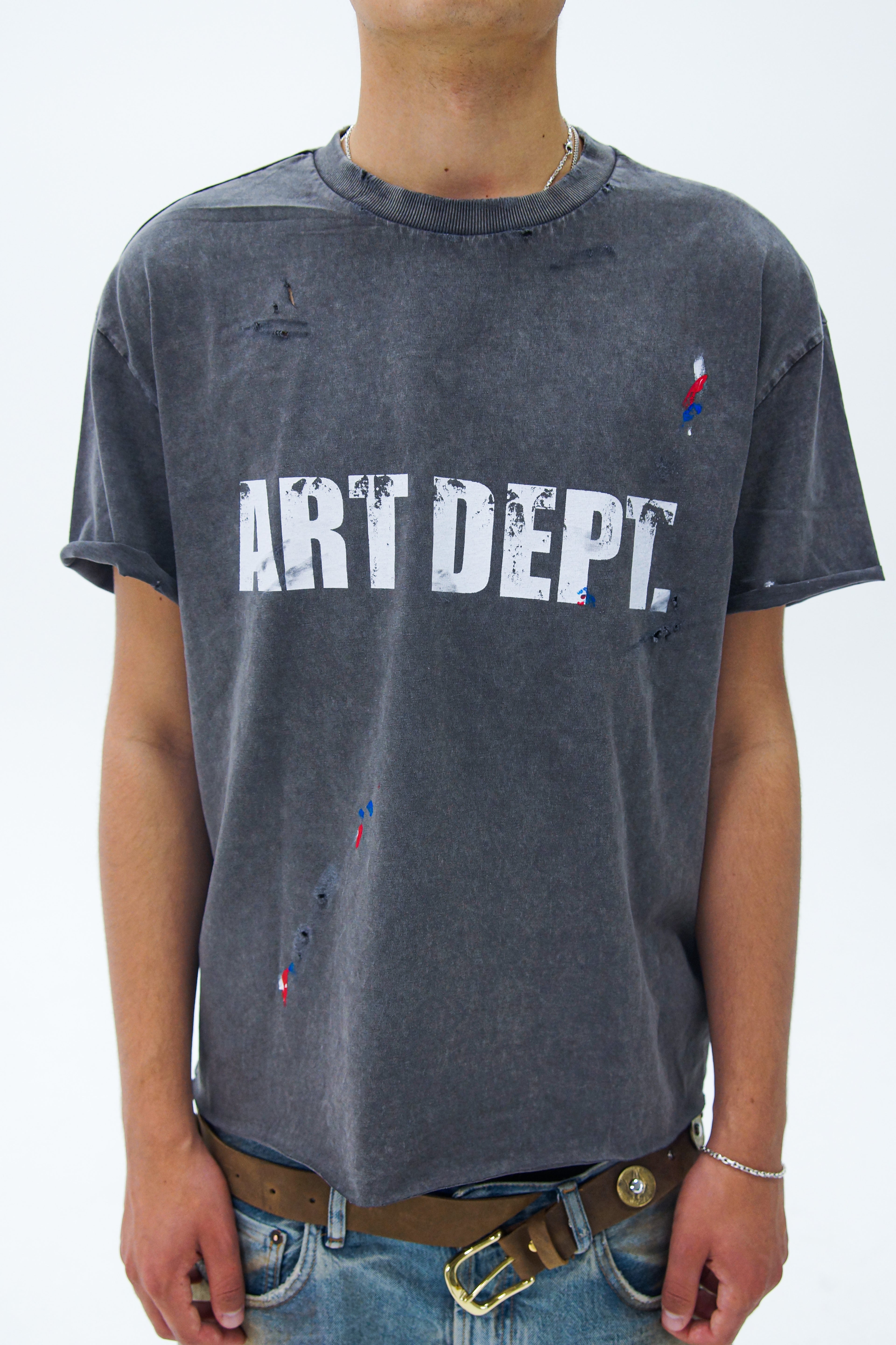 ART DEPT PAINT SPLATTER TEE