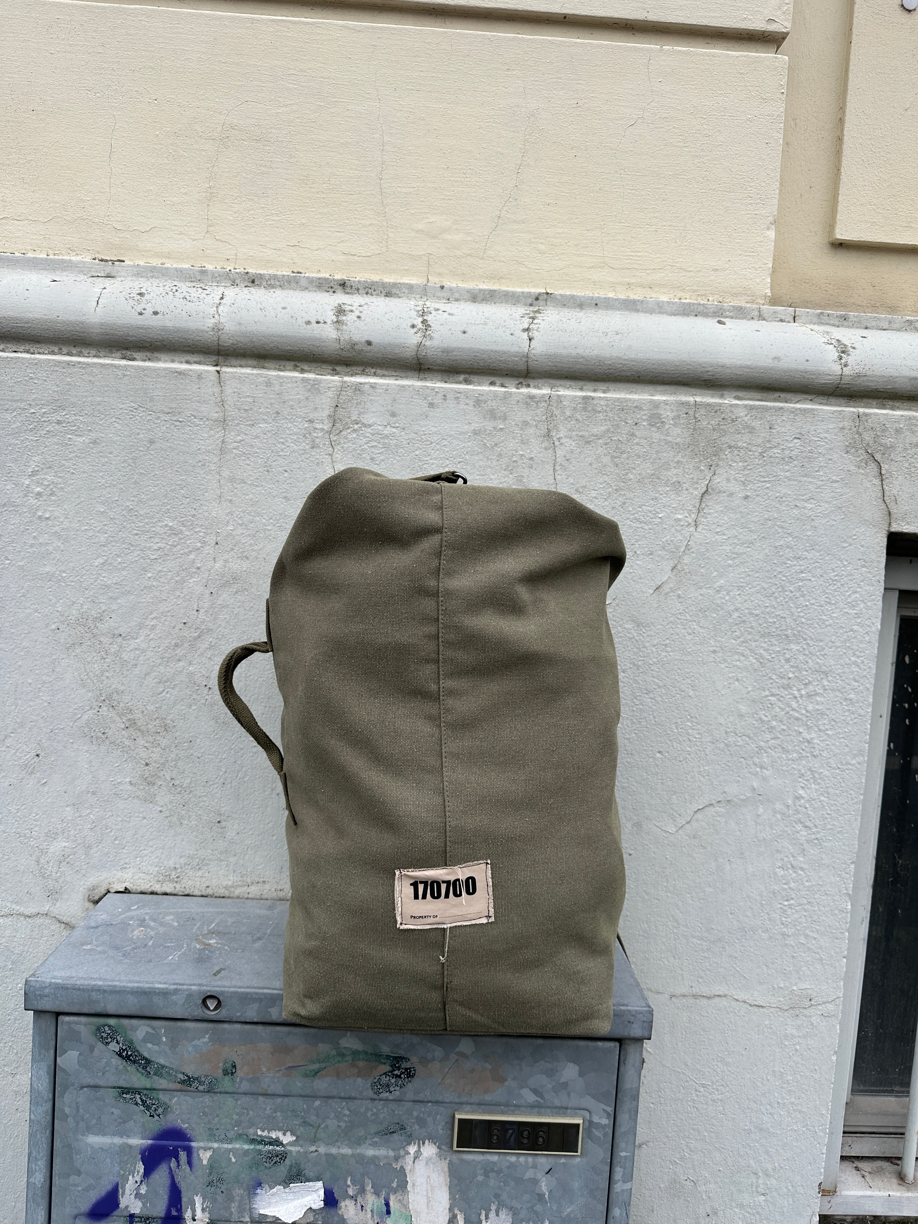 Millitray duffel bag