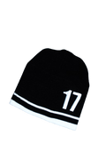 " 17 " beanie ( black )