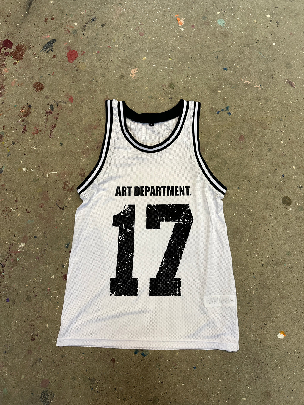 ART DEPARTMENT BASKETBALL JERSEY