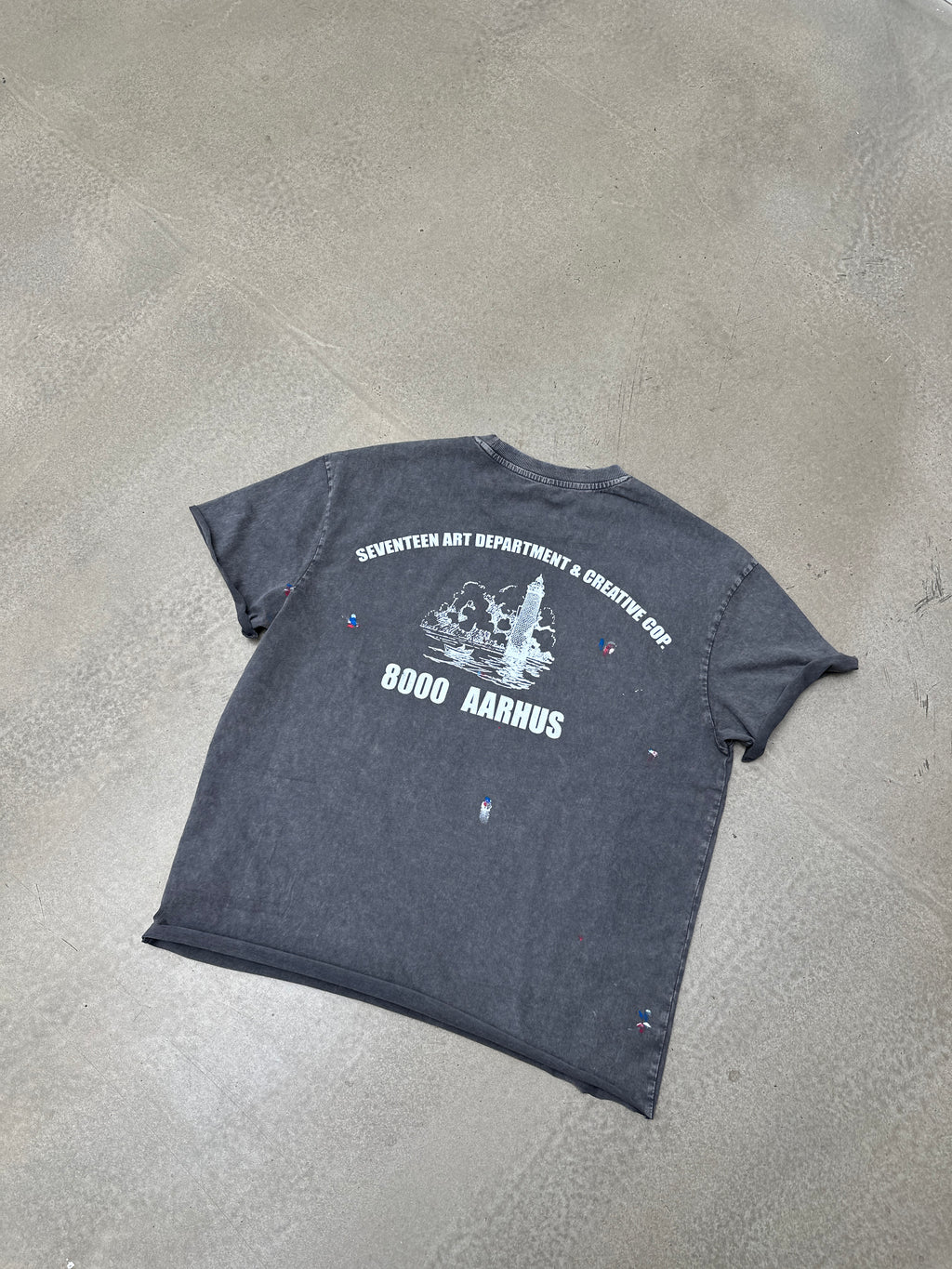 ART DEPT PAINT SPLATTER TEE