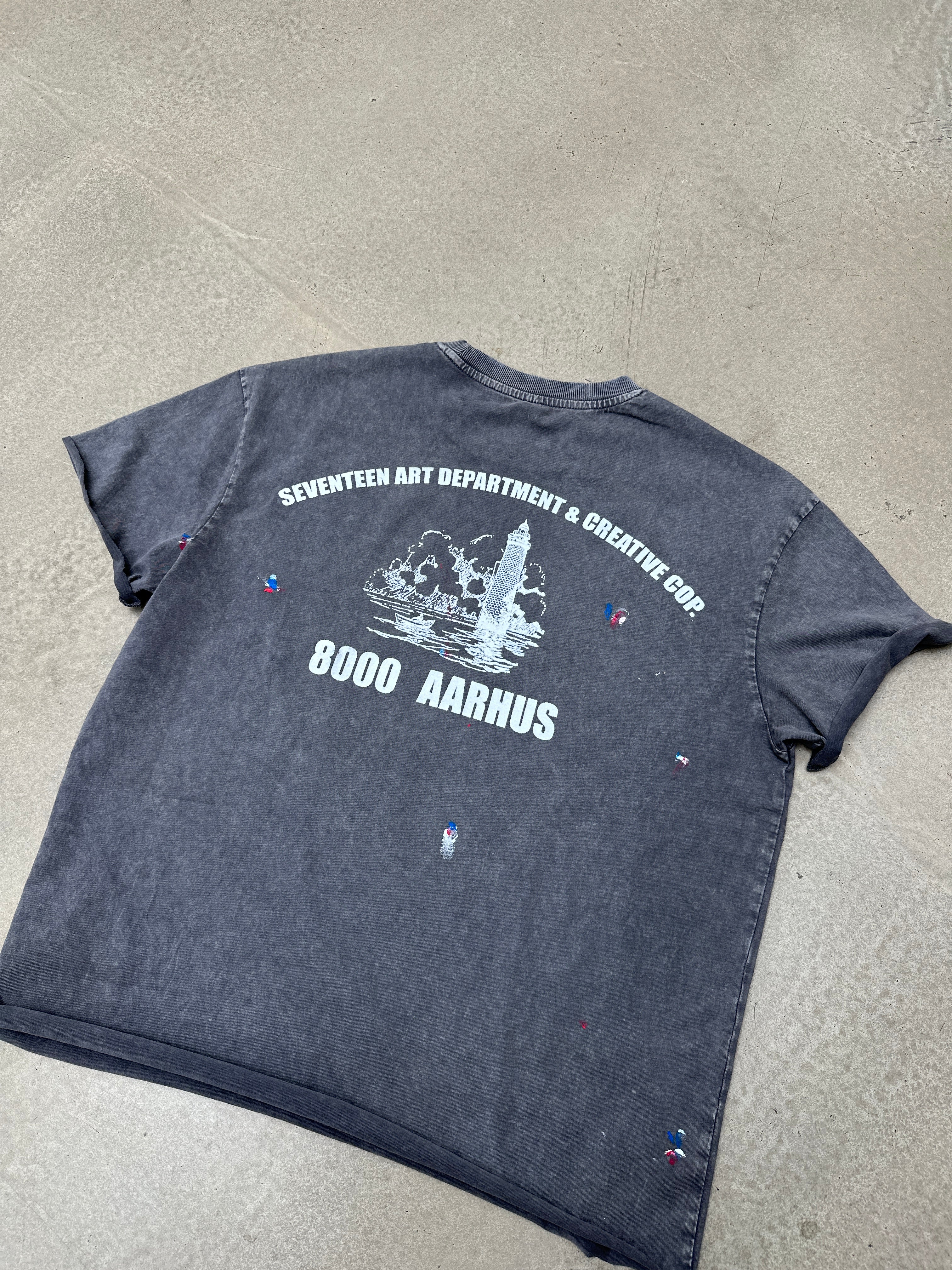 ART DEPT PAINT SPLATTER TEE