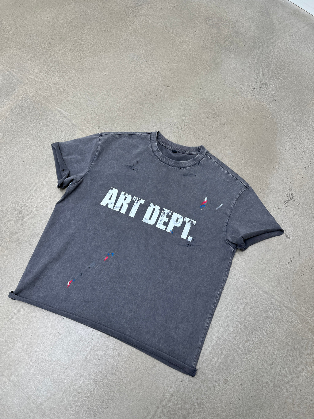 ART DEPT PAINT SPLATTER TEE