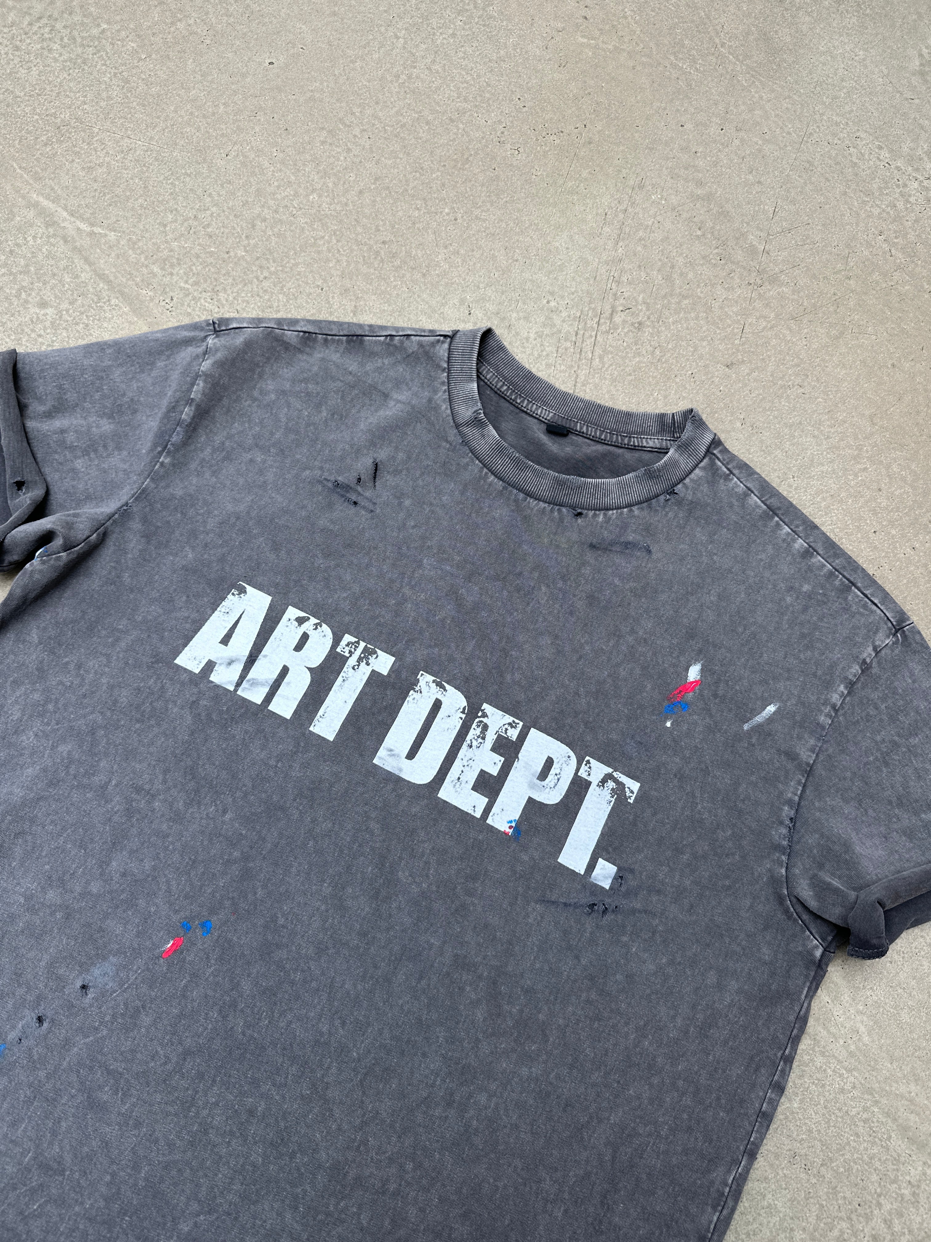 ART DEPT PAINT SPLATTER TEE