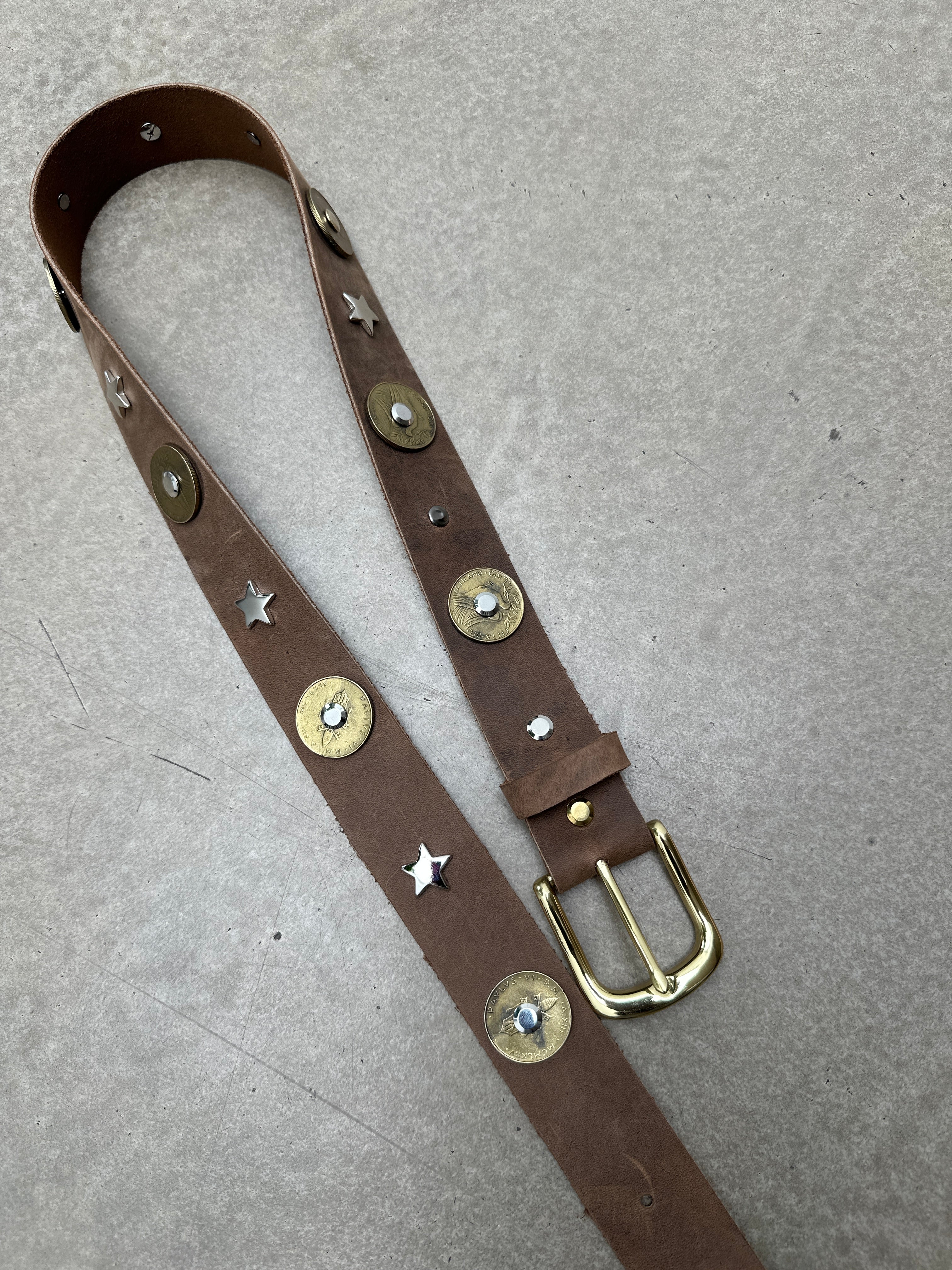 "ODIASE" LEATHER BELT