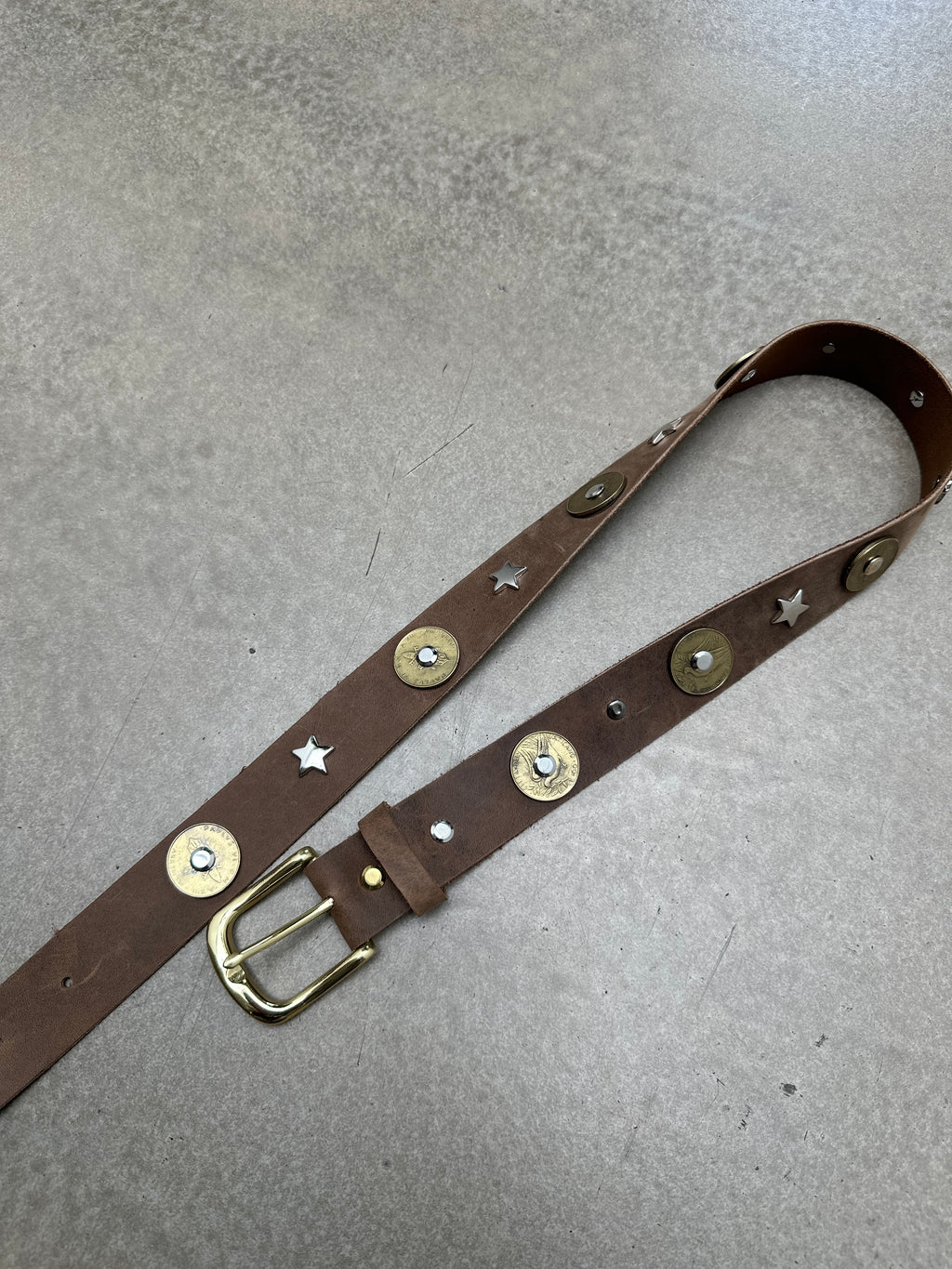 "ODIASE" LEATHER BELT