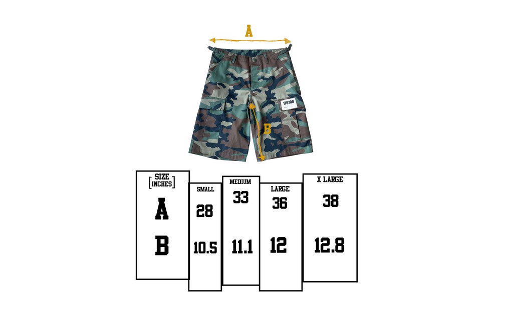 Cargo Camo shorts