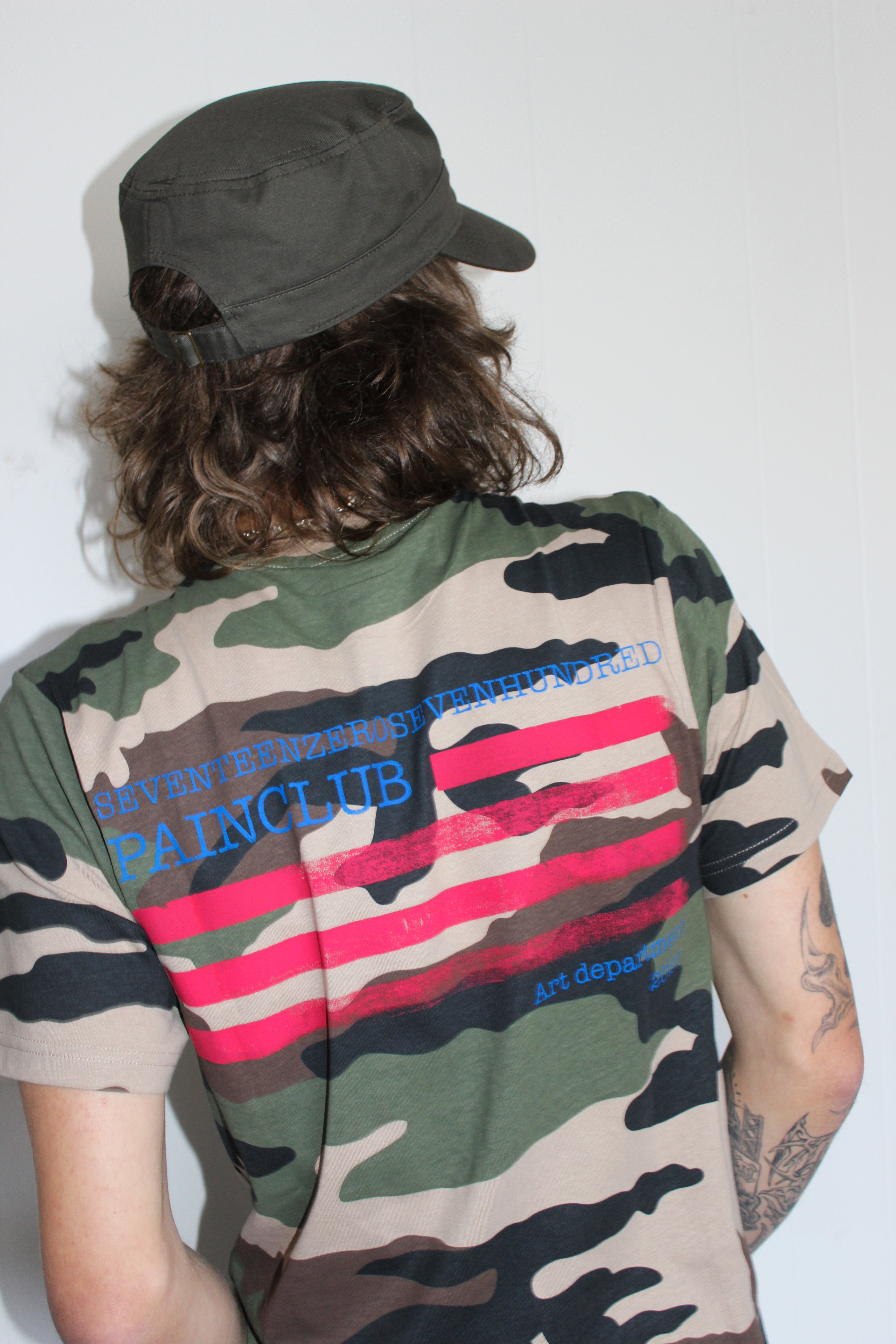 170700 PAIN CLUB CAMO TEE