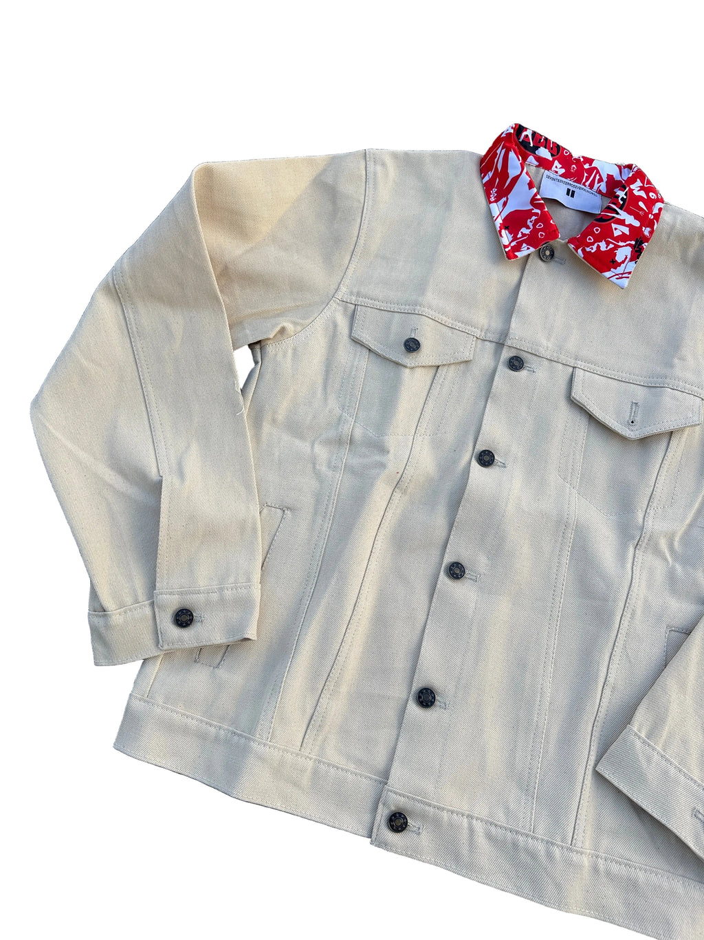 "Bandana" denim jacket