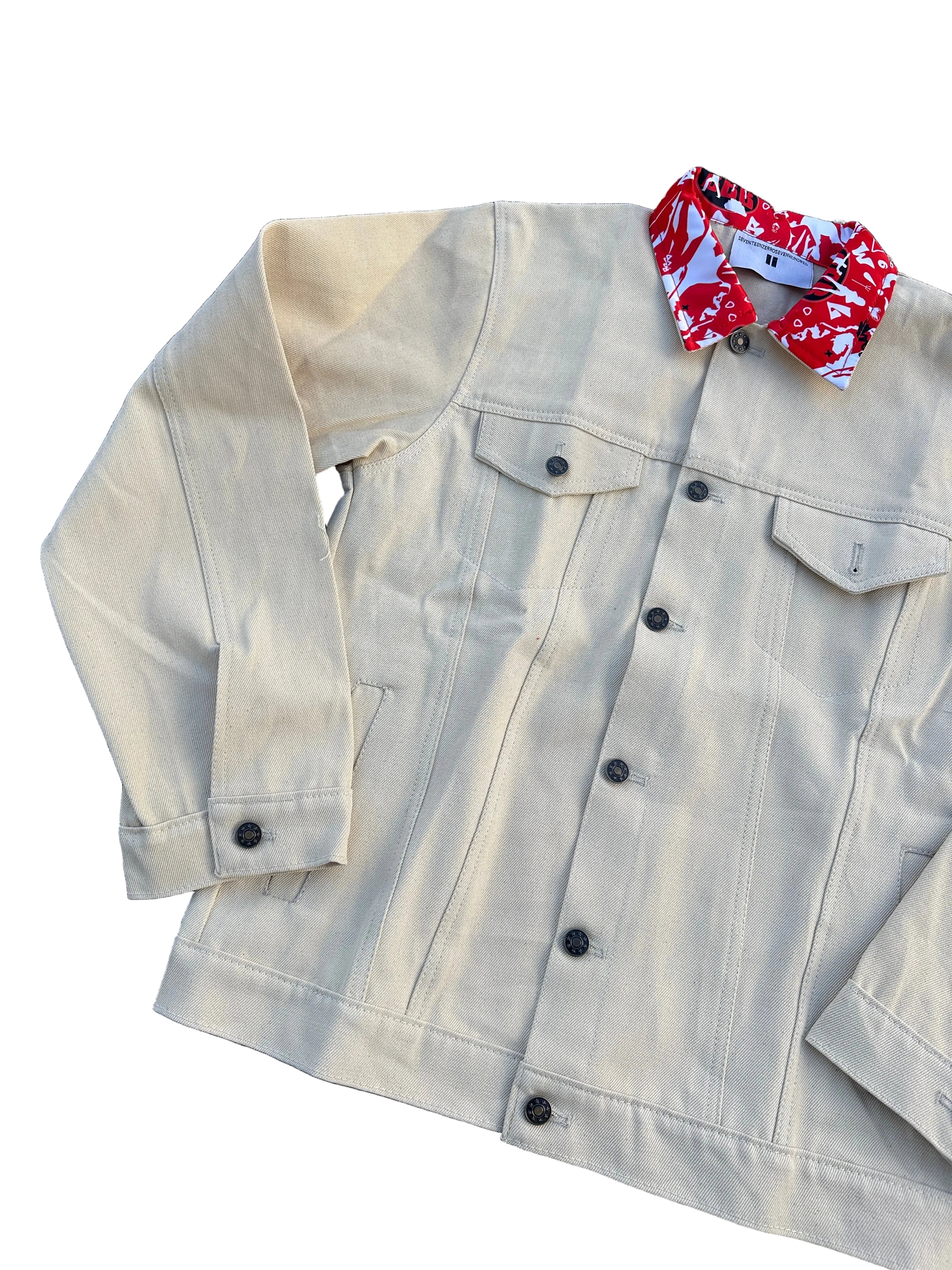 "Bandana" denim jacket